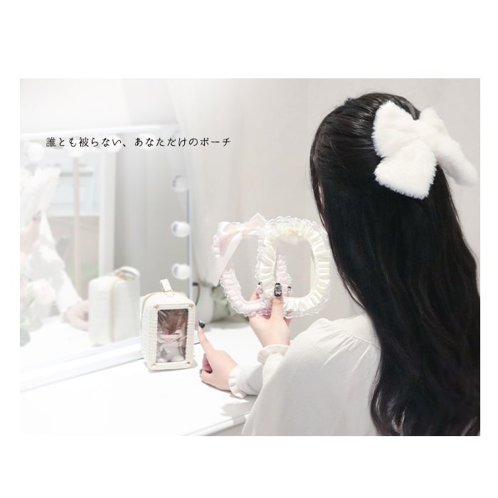 clear deco parts / black